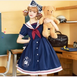 Bear Postman Lolita Style Dress OP (KJ38)